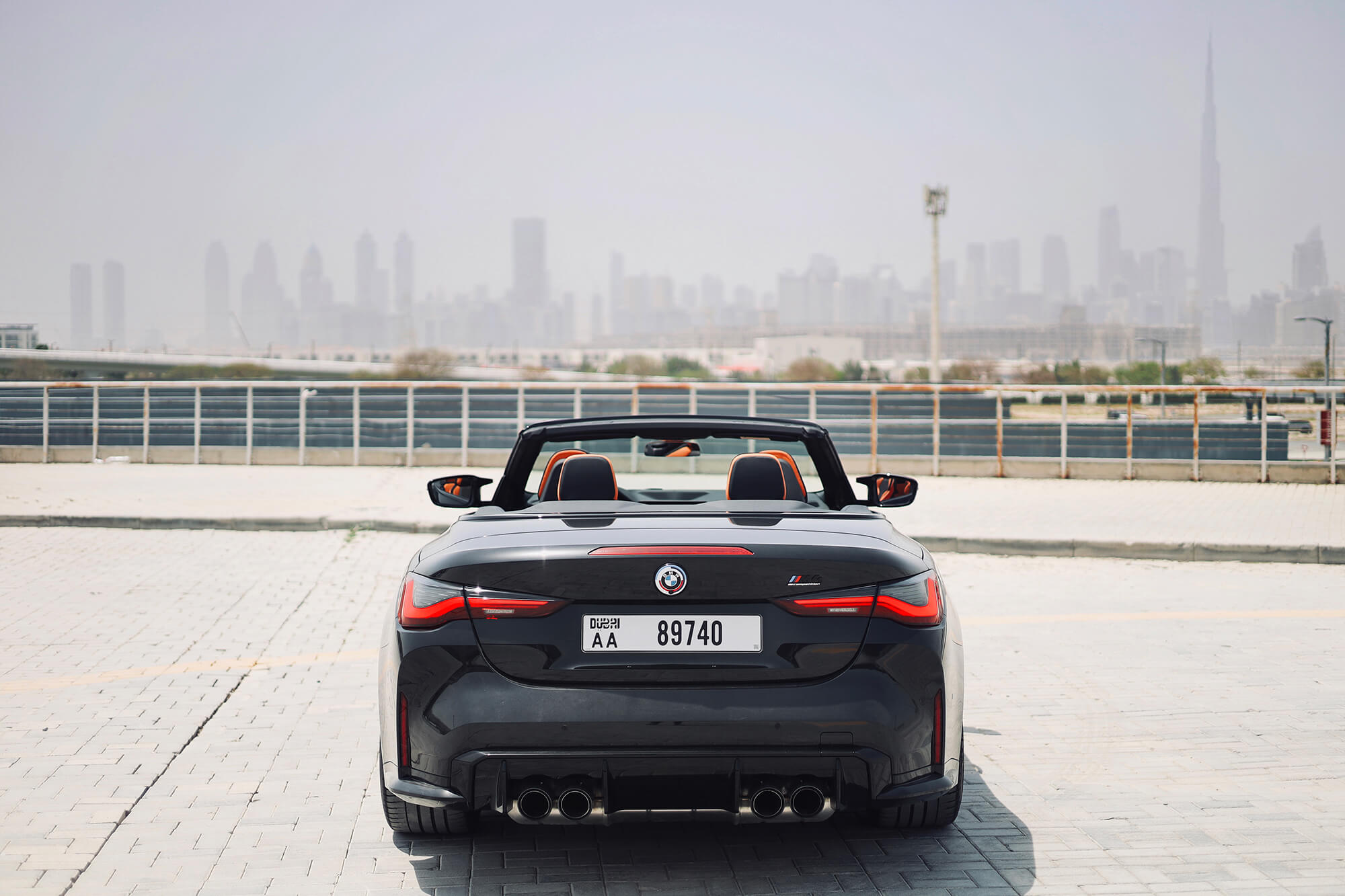 BMW M4 Competition Convertible Black