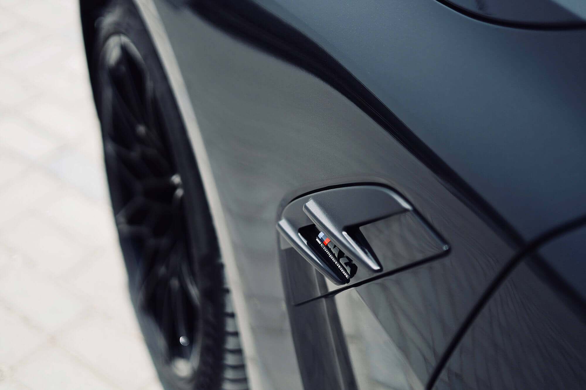 BMW M4 Competition Convertible Black