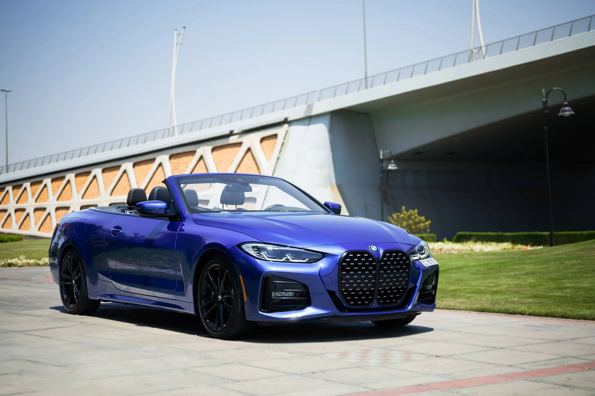 BMW 430 Convertible Blue