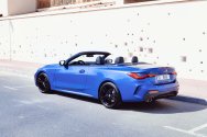 BMW 430 Cabrio Blauw