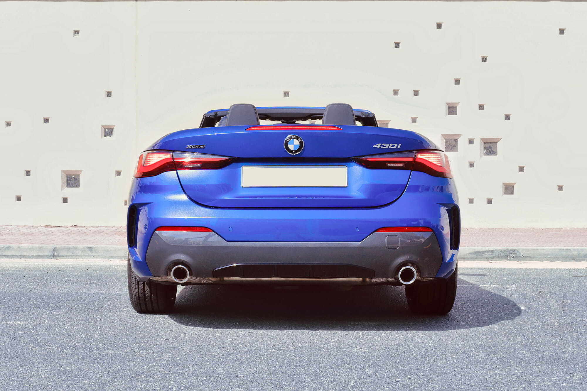 BMW 430 Convertible Blue