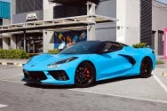 Chevrolet Corvette Blå