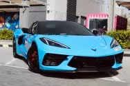 Chevrolet Corvette Blau Chevrolet Corvette Blau