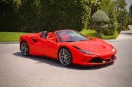 فيراري F8 تريبوتو سبايدر الأحمر فيراري F8 تريبوتو سبايدر الأحمر