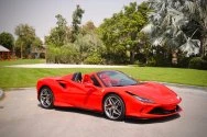 فيراري F8 تريبوتو سبايدر الأحمر فيراري F8 تريبوتو سبايدر الأحمر