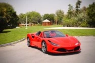 فيراري F8 تريبوتو سبايدر الأحمر فيراري F8 تريبوتو سبايدر الأحمر