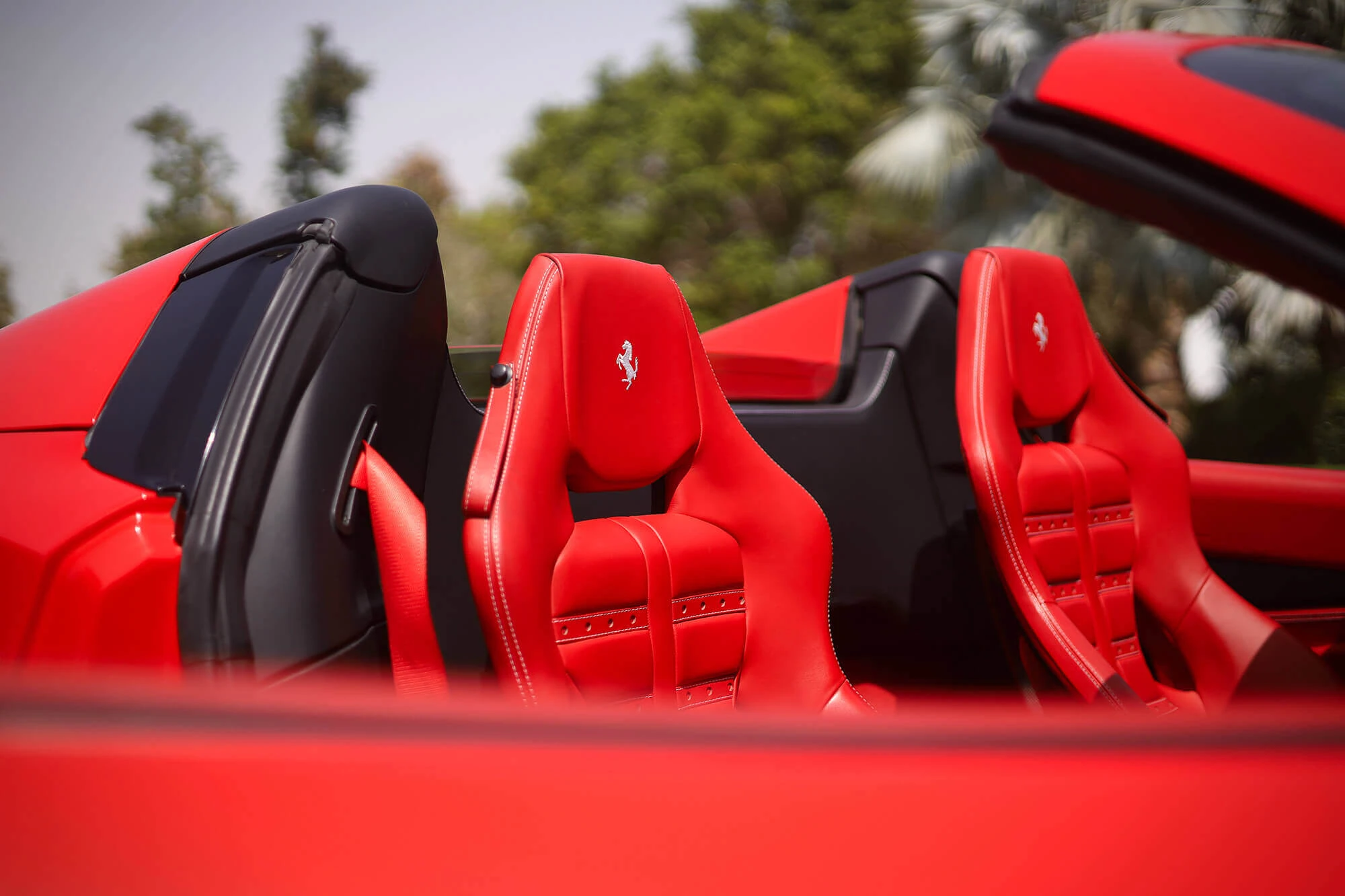 Ferrari F8 Tributo Spider Rød