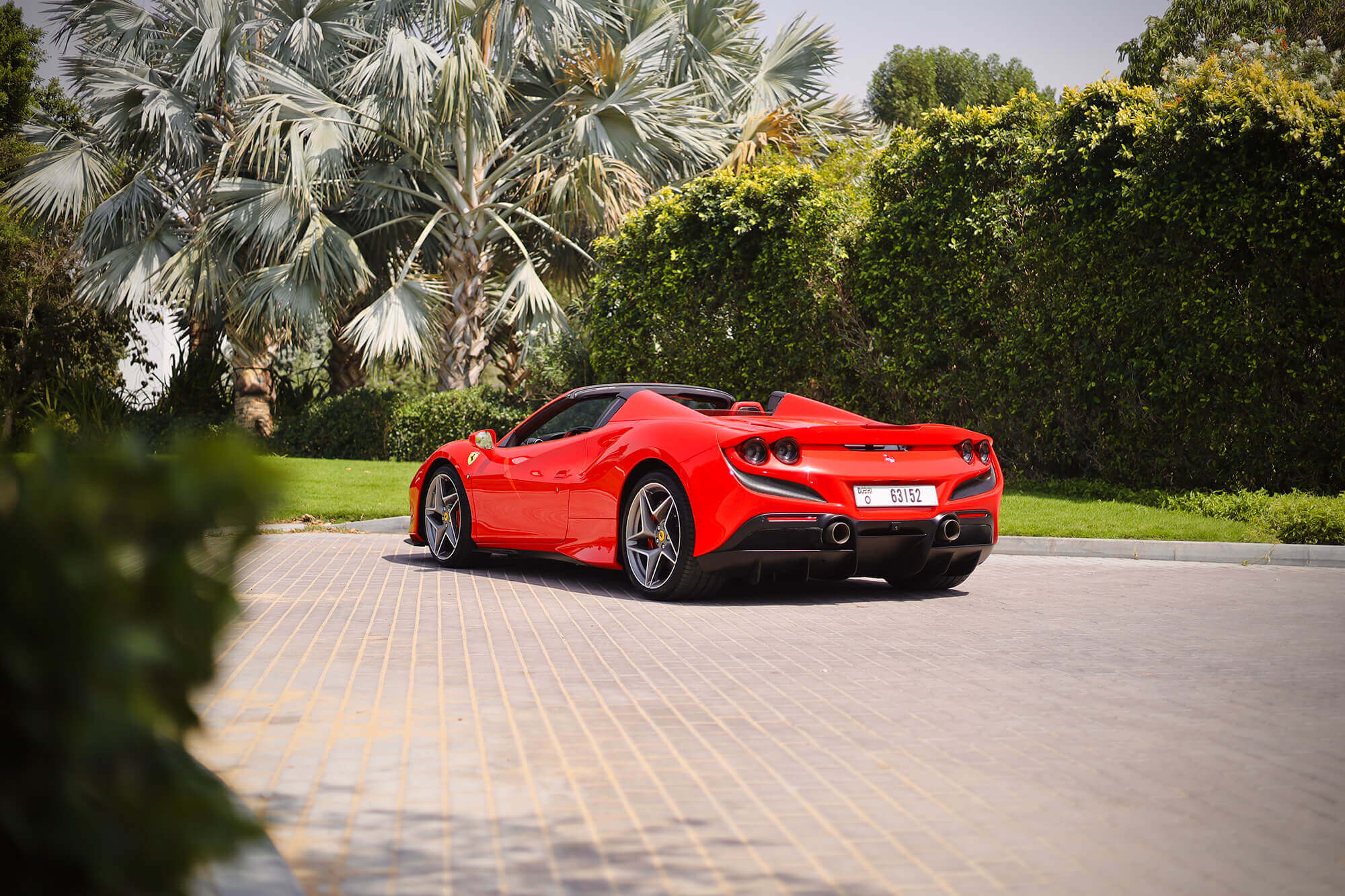 Ferrari F8 Tributo Spider Red