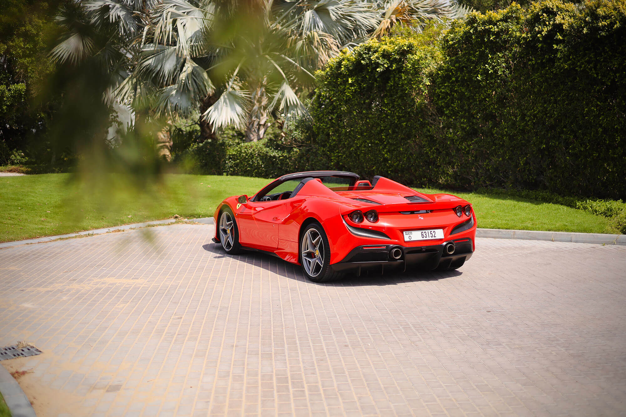 Ferrari F8 Tributo Spider Red