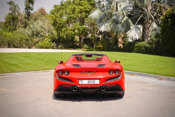 Ferrari F8 Tributo Spider Red