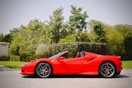 فيراري F8 تريبوتو سبايدر الأحمر فيراري F8 تريبوتو سبايدر الأحمر