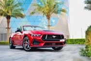 Mustang GT New Gen Red Convertible