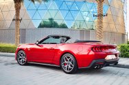 Mustang GT Red Convertible Restyling