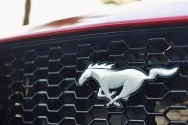 موستانج GT الجيل الجديد المكشوفة باللون الأحمر موستانج GT الجيل الجديد المكشوفة باللون الأحمر