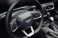 موستانج GT الجيل الجديد المكشوفة باللون الأحمر موستانج GT الجيل الجديد المكشوفة باللون الأحمر
