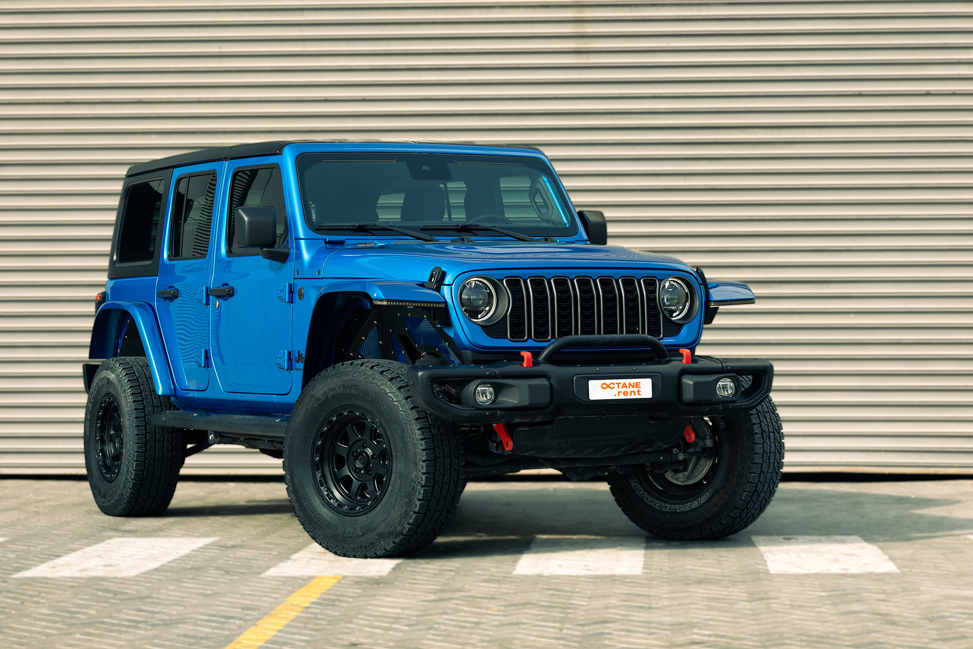 Jeep Wrangler Blue