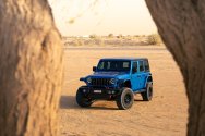 Jeep Wrangler כחול Jeep Wrangler כחול
