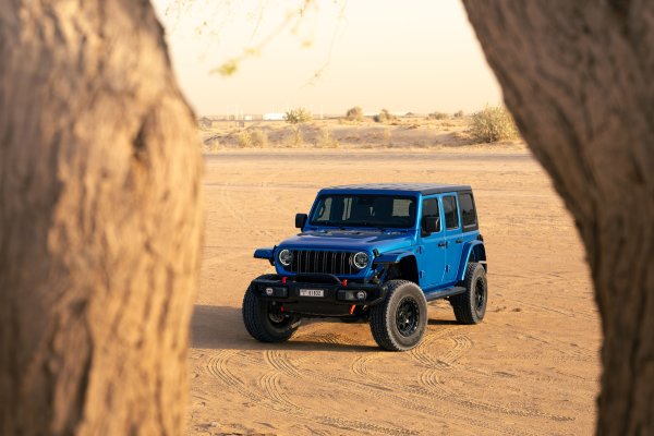 Jeep Wrangler Blue
