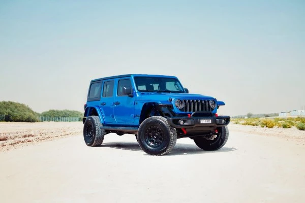 Jeep Wrangler Blau
