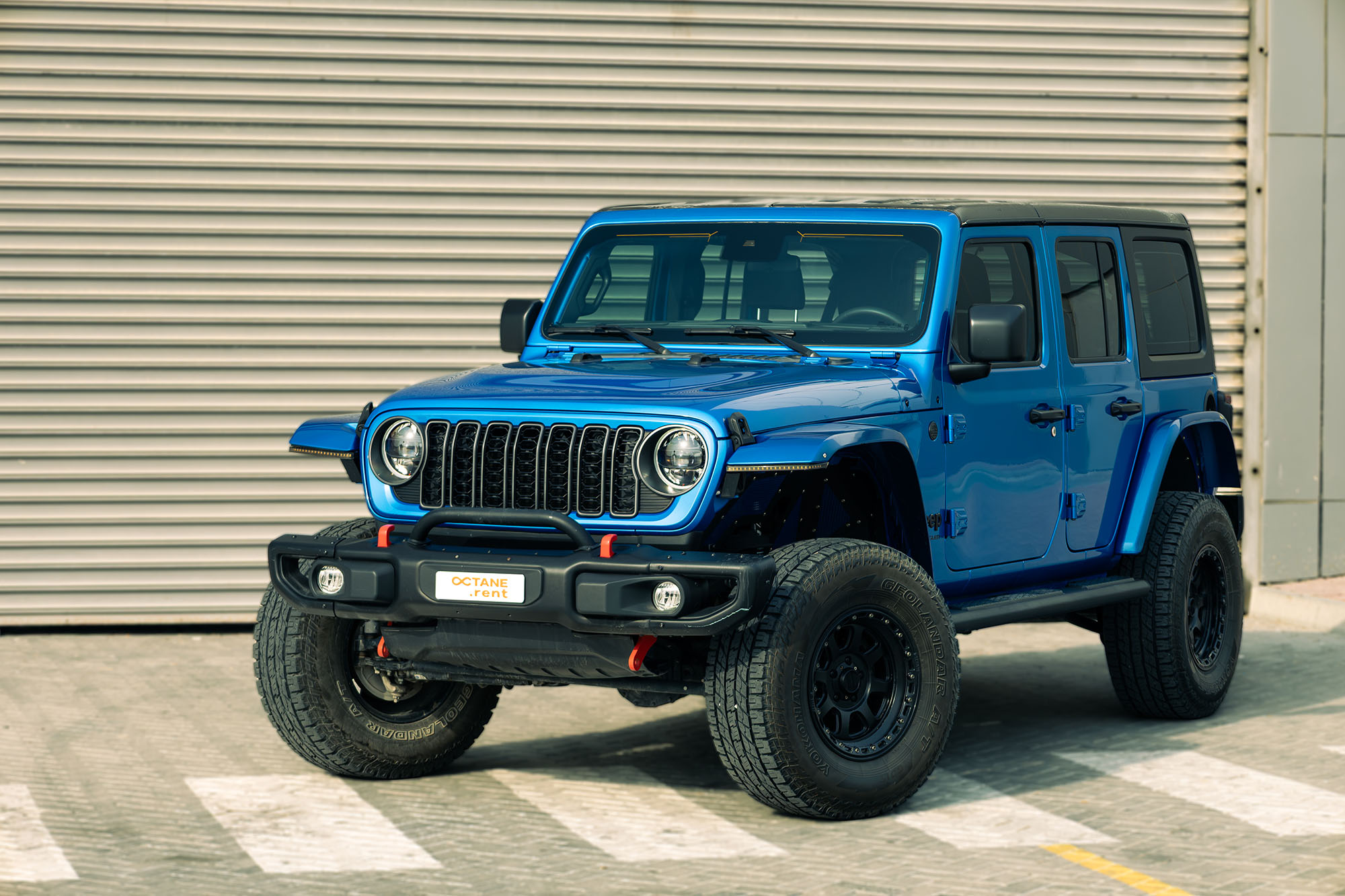 Jeep Wrangler Blue