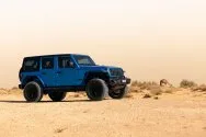 Jeep Wrangler כחול Jeep Wrangler כחול