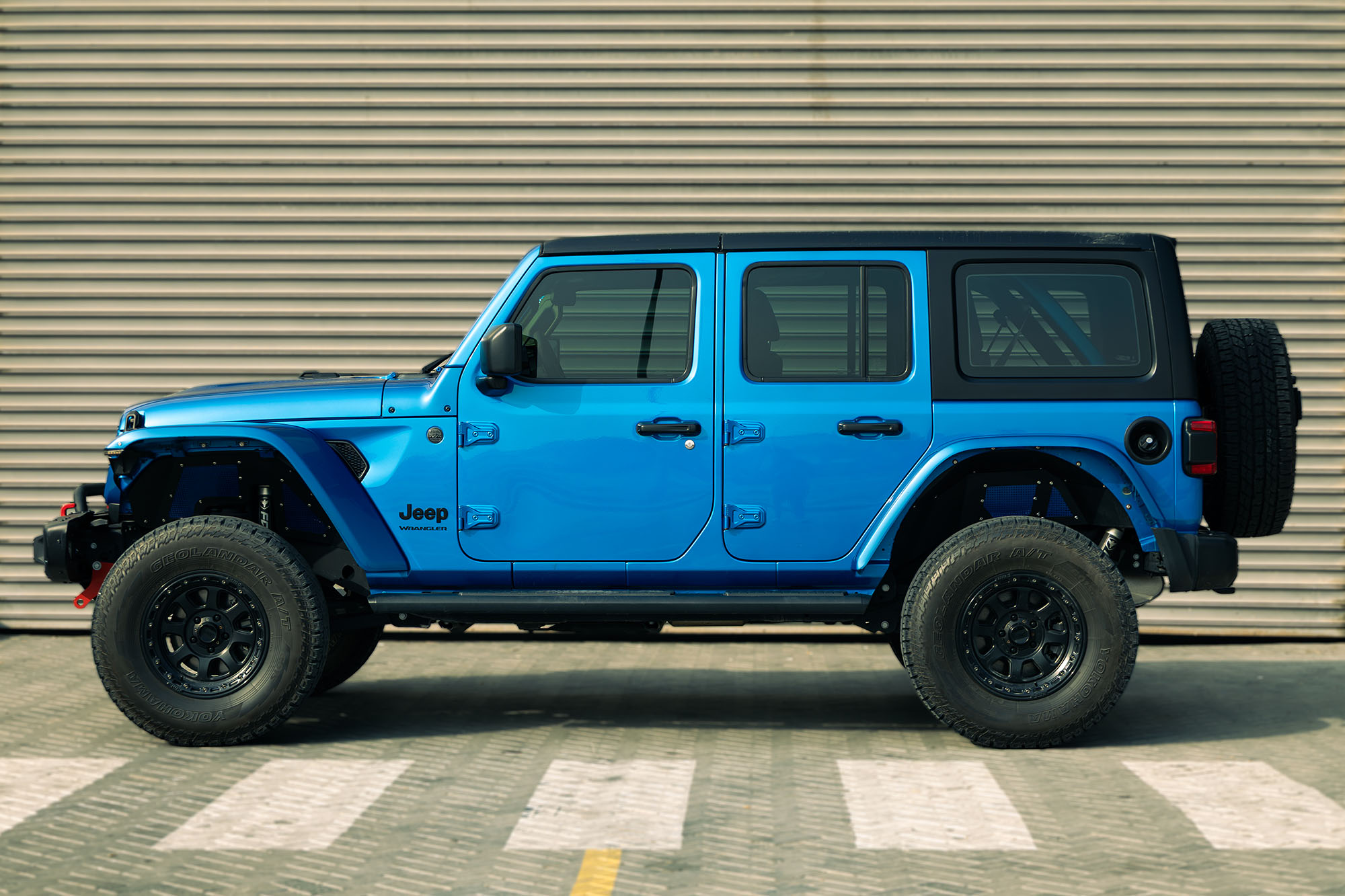 Jeep Wrangler Blue