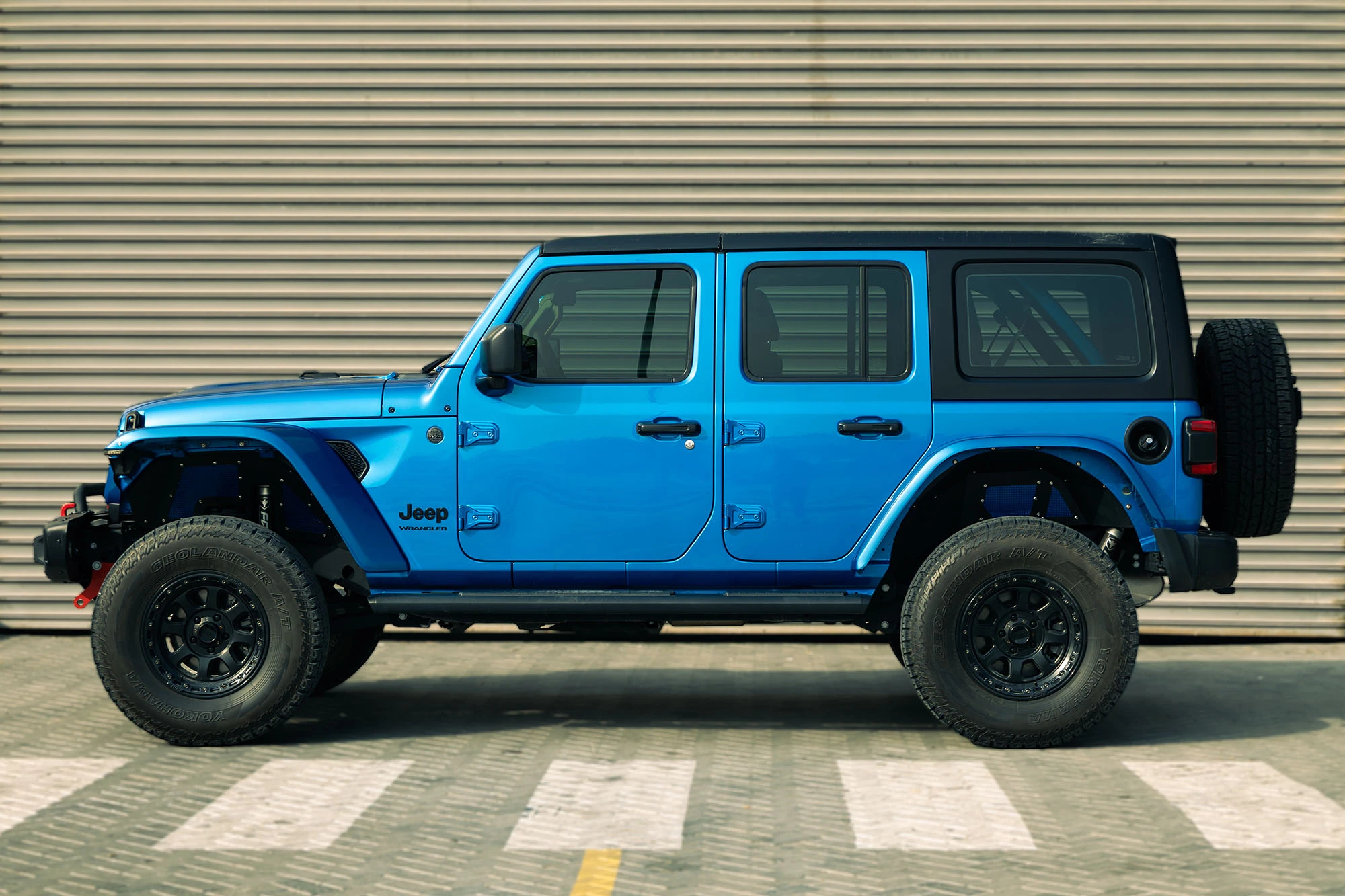 Jeep Wrangler Blue