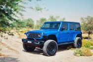 Jeep Wrangler Azul