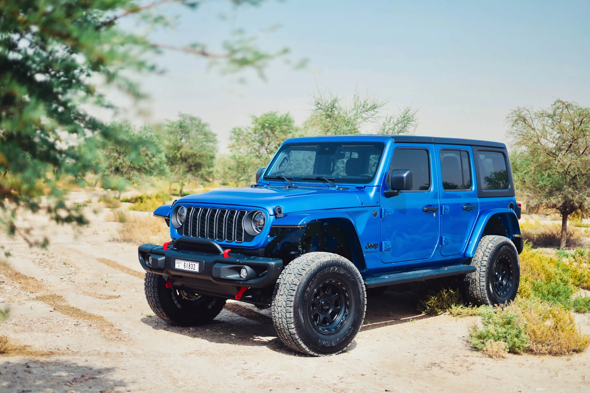 Jeep Wrangler Blauw