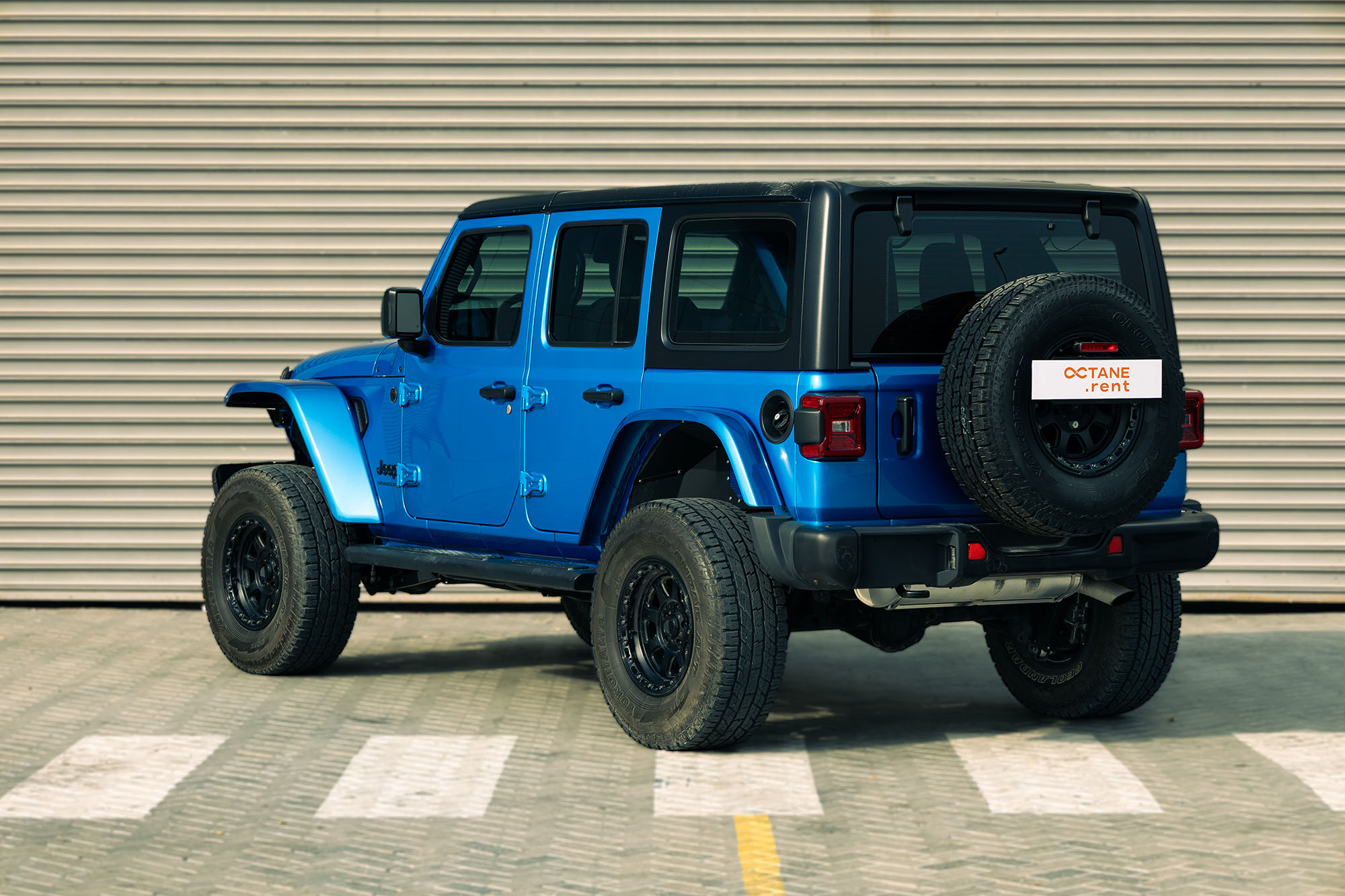 Jeep Wrangler Blue
