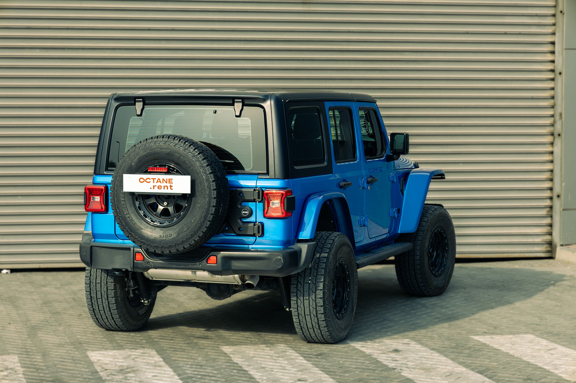 Jeep Wrangler Blue