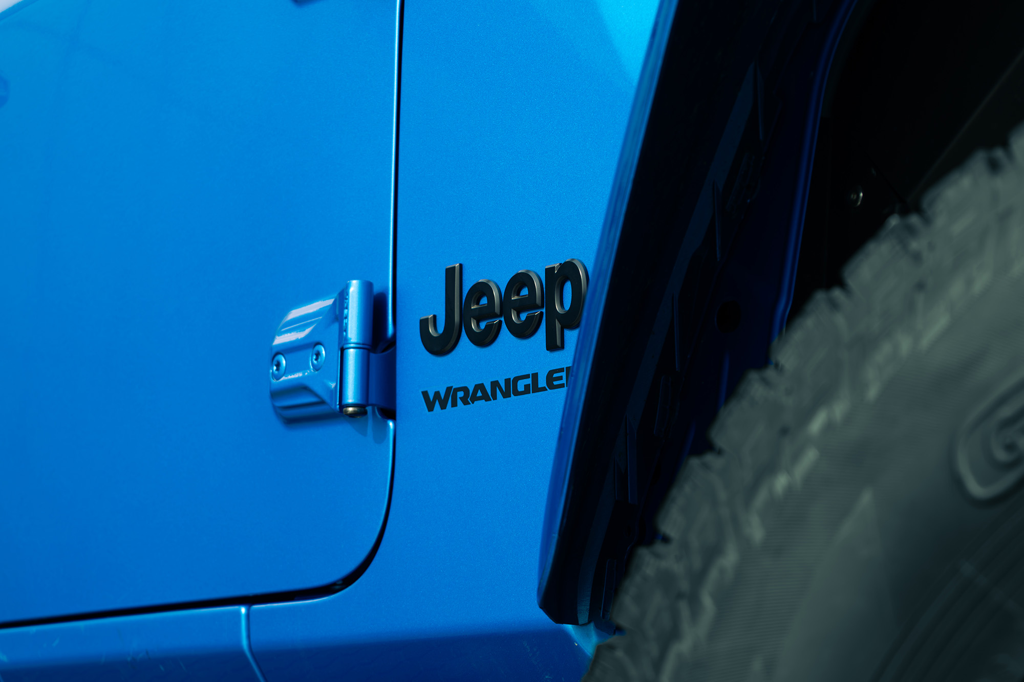 Jeep Wrangler Blue