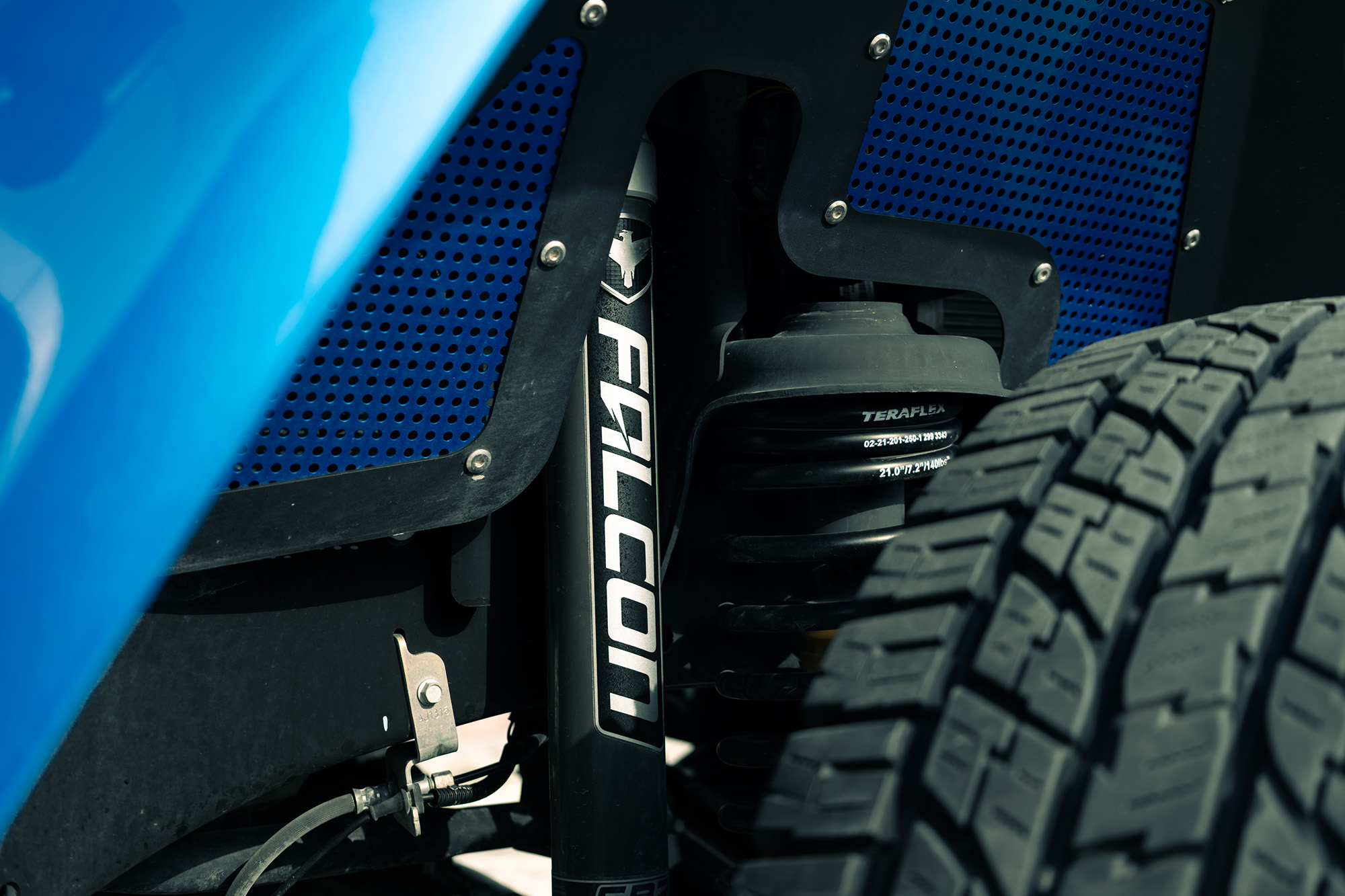 Jeep Wrangler Blue