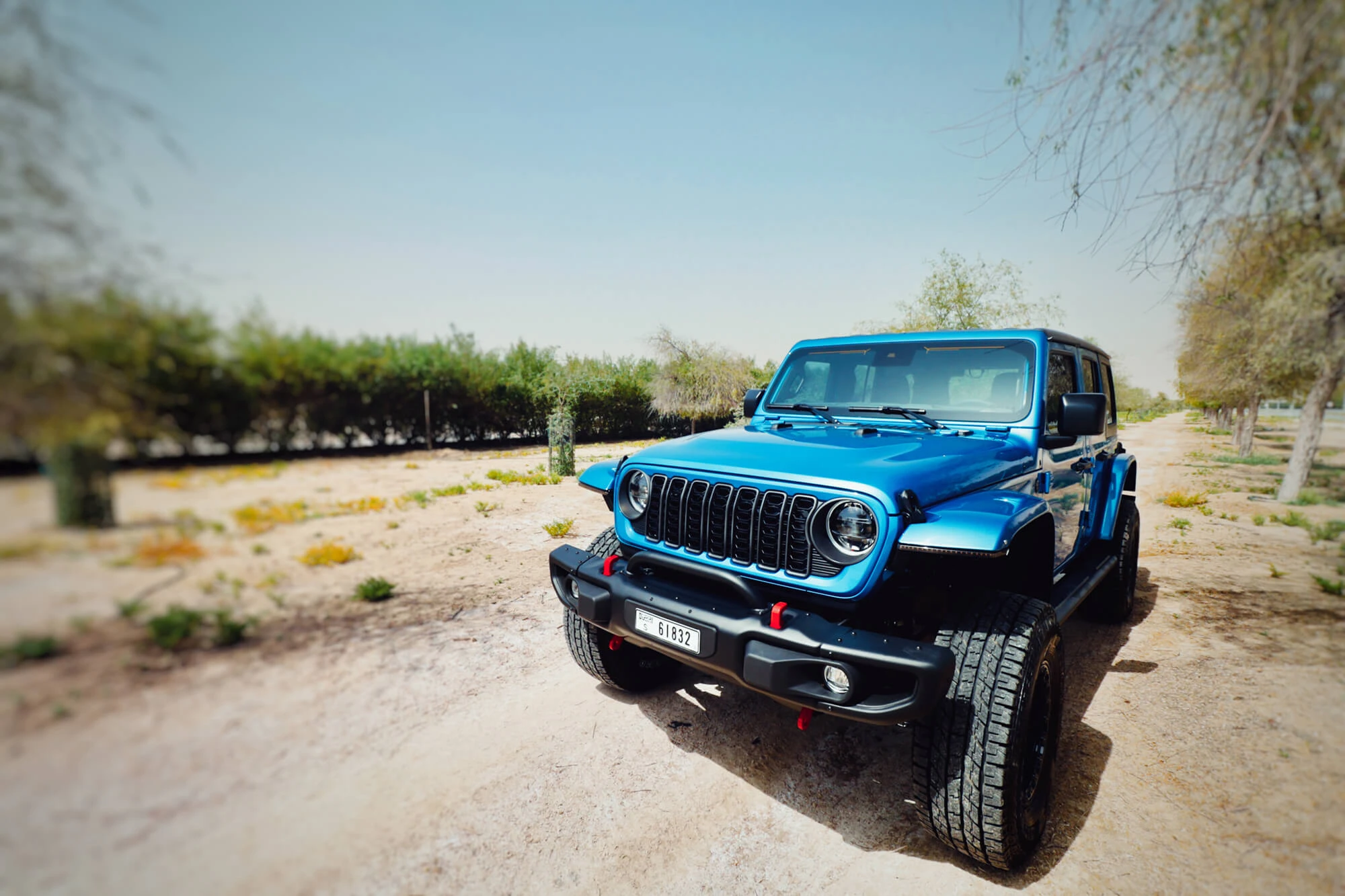 Jeep Wrangler Blau