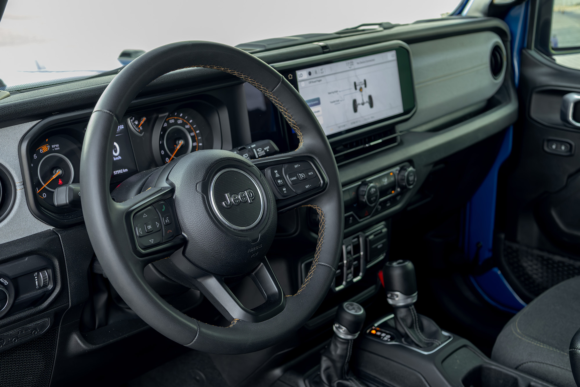 Jeep Wrangler Blue