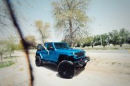 Jeep Wrangler Bleu