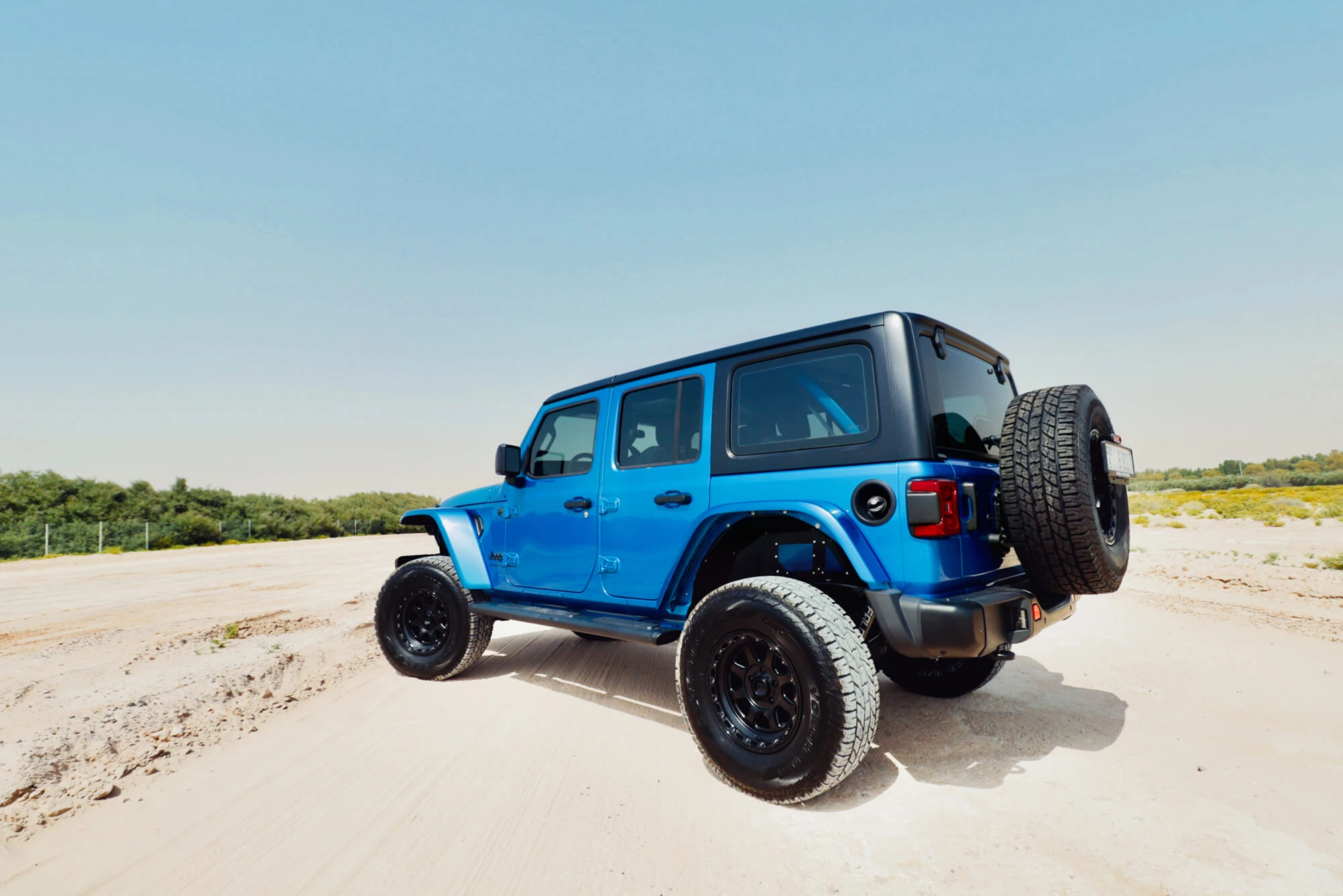 Jeep Wrangler Bleu