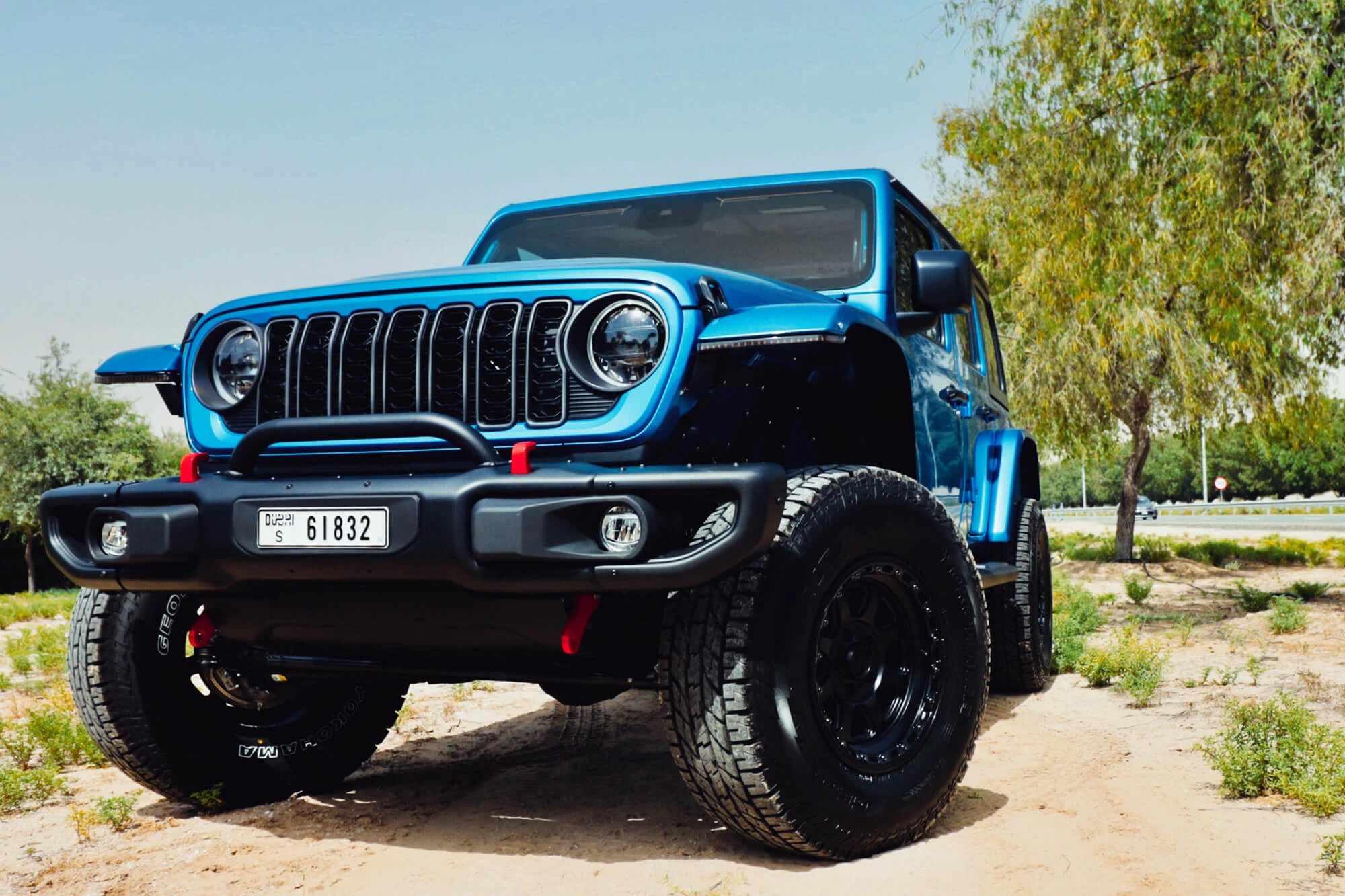 Jeep Wrangler Bleu