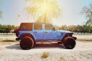 Jeep Wrangler Blue Jeep Wrangler Blue