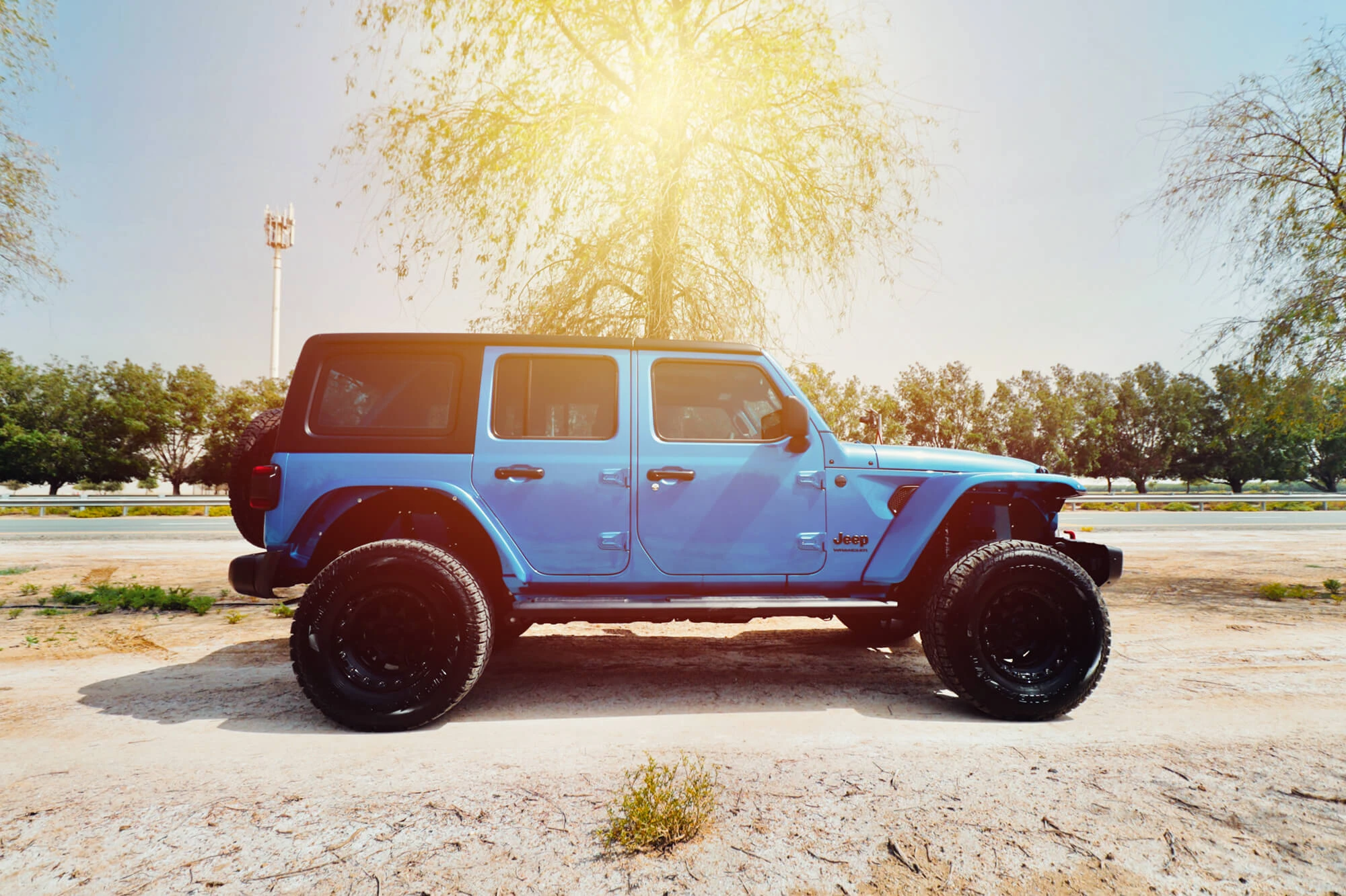 Jeep Wrangler Blauw