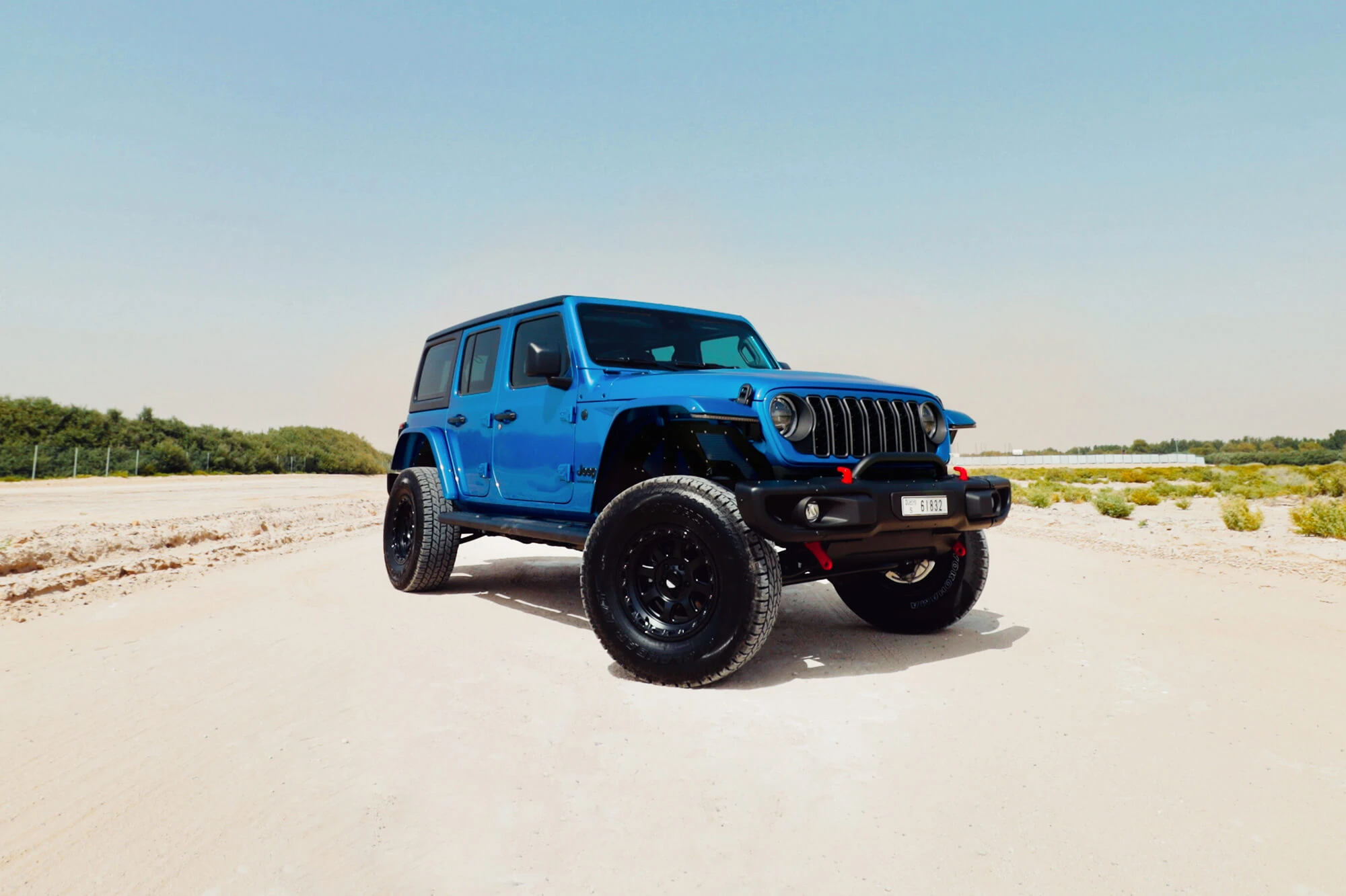 Jeep Wrangler Blau