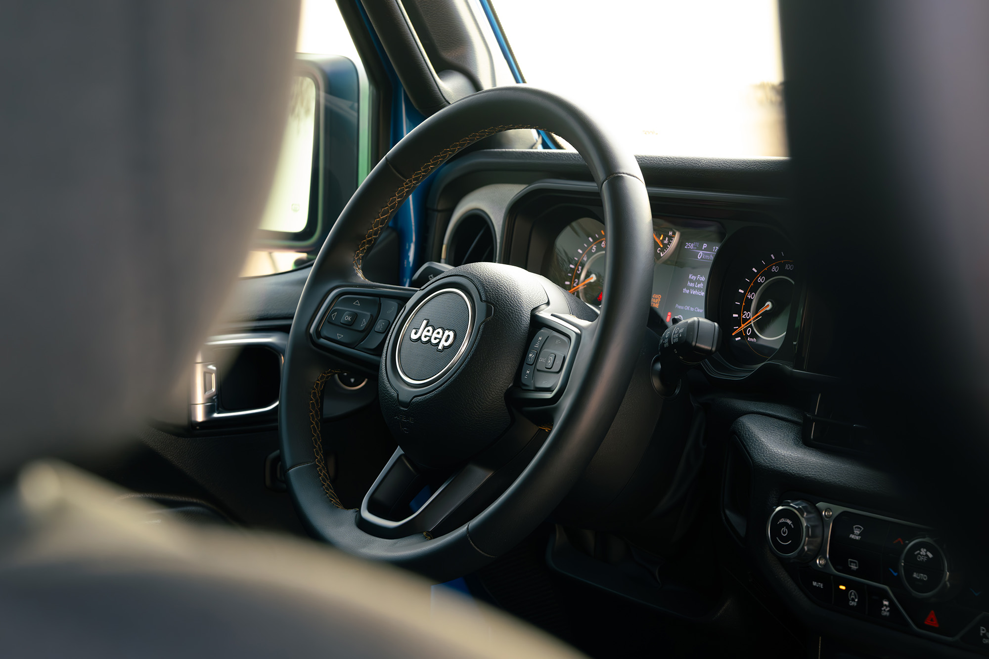 Jeep Wrangler כחול