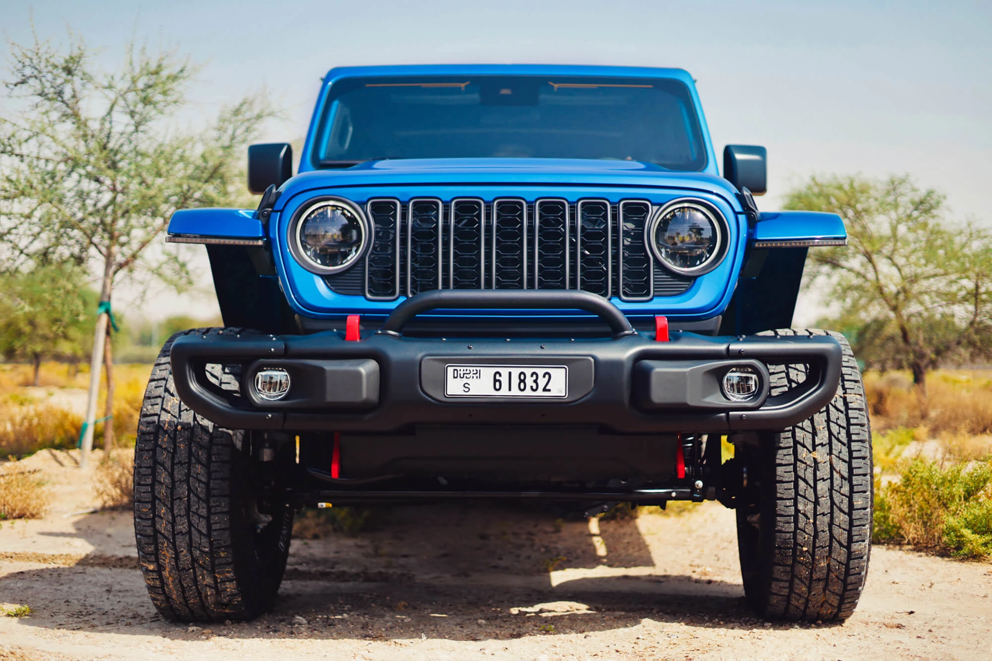 Jeep Wrangler Mavi