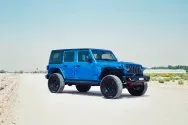 Jeep Wrangler Blue jeep wrangler blue in Dubai