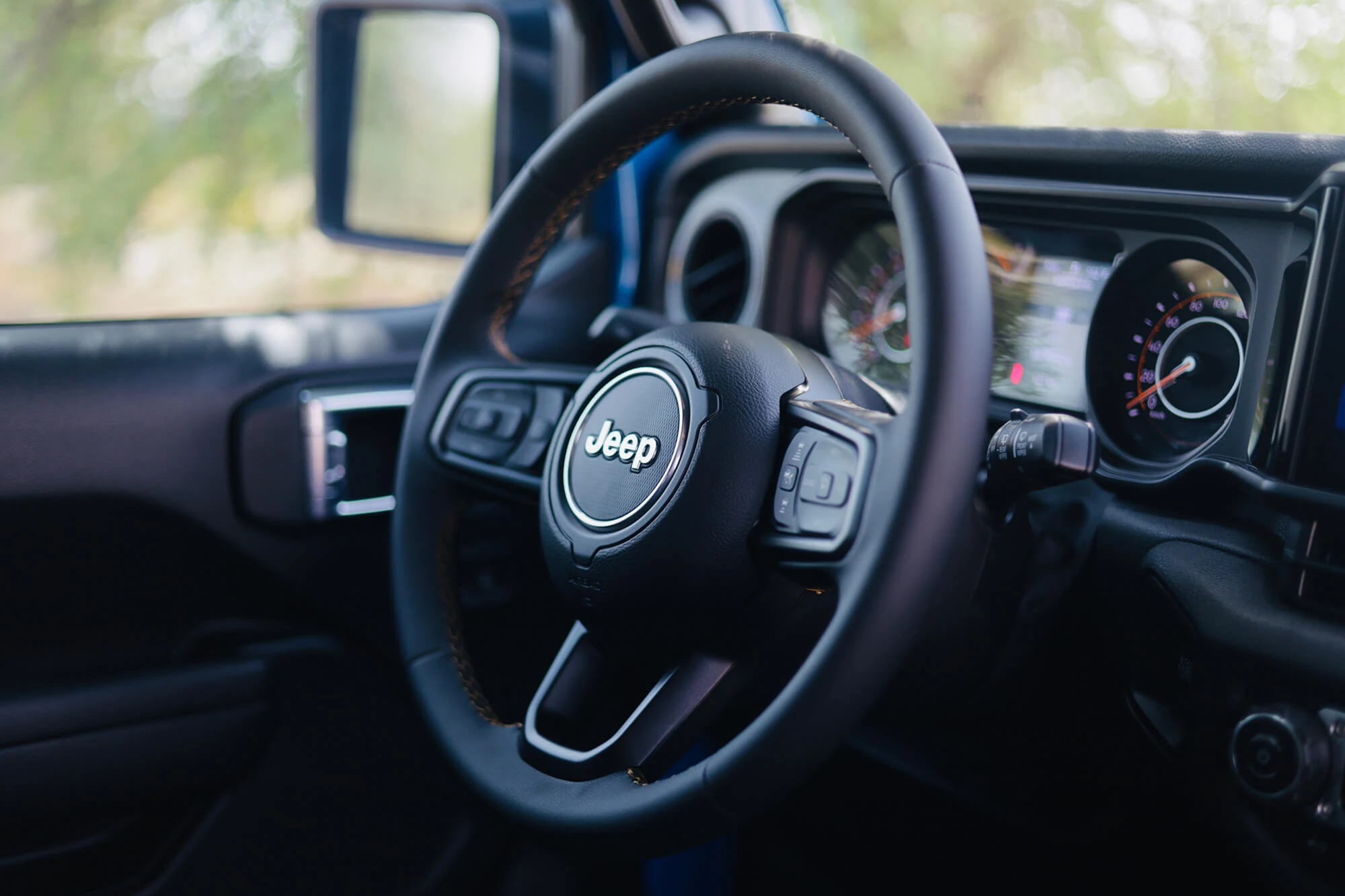 Jeep Wrangler Blauw