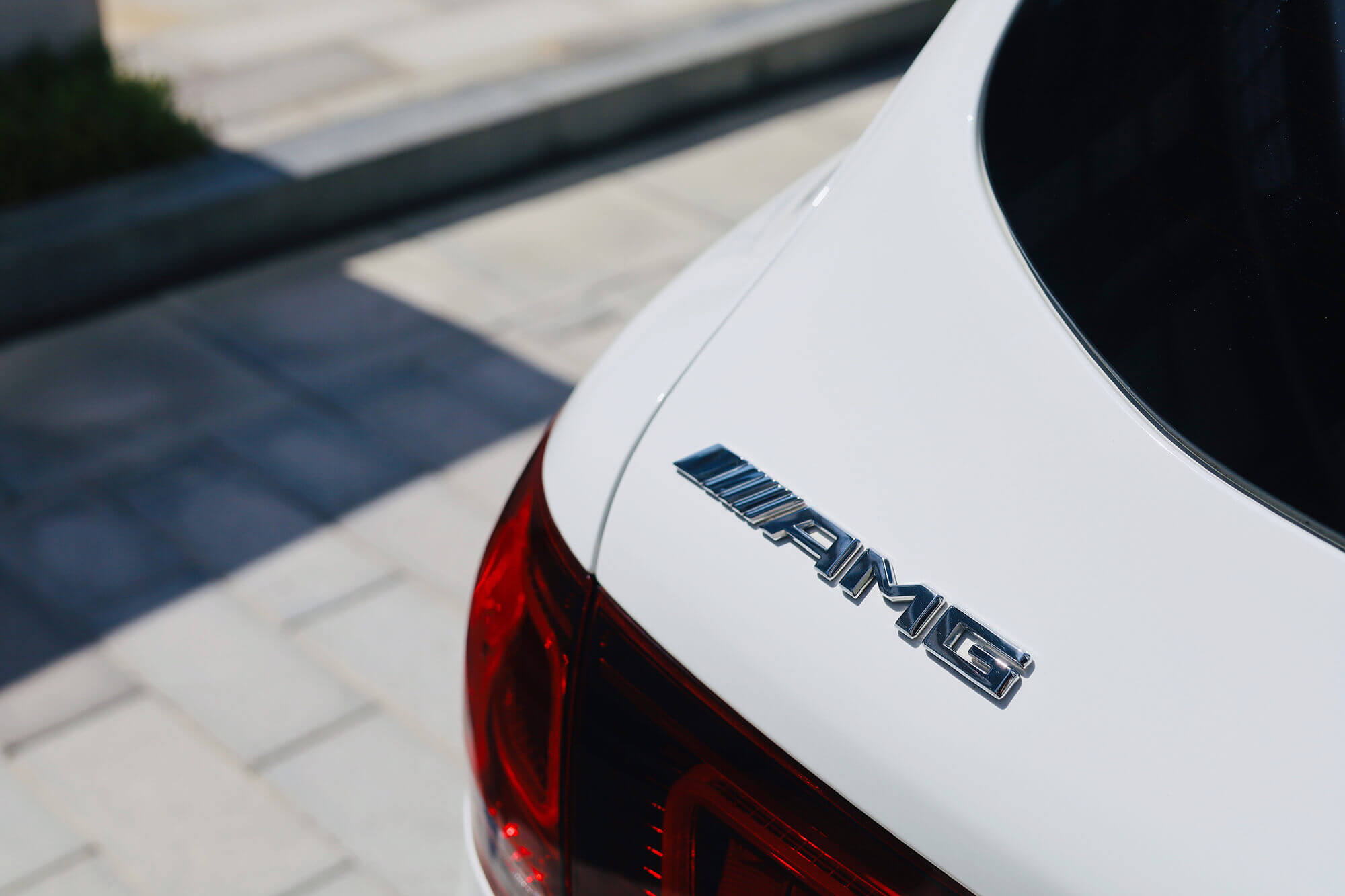 Mercedes GLC43 AMG White