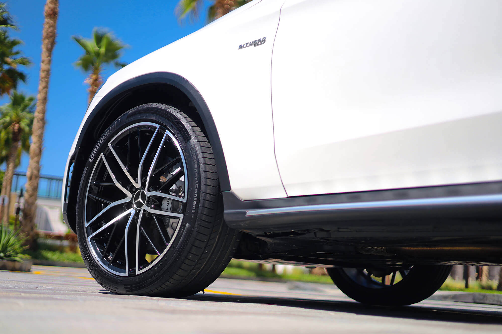 Mercedes GLC43 AMG White
