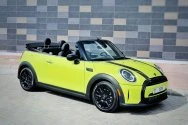 Mini Cooper Convertible Yellow