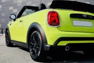 Mini Cooper Convertible Yellow