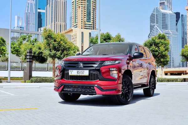 Mitsubishi Pajero (Montero) Sport 7 lugares Vermelho